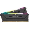 CORSAIR atmintinė 32GB DDR4 3200MHz C16 (2x16gb) Vengeance RGB Pro juoda