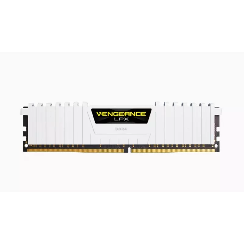 CORSAIR Memory 32GB (2 x 16GB) DDR4 DRAM 3200MHz C16 atminties rinkinys Vengeance LPX - balta