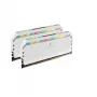 CORSAIR Memory 32GB DDR5 6200MHz C36 (2x16gb) Dominator Platinum Kit White