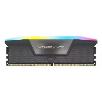 CORSAIR atmintinė 64GB (2x32 GB) DDR5 DRAM 5200MT/s CL40 AMD EXPO ir Intel XMP atminties rinkinys Vengeance RGB