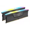 CORSAIR atmintinė 64GB (2x32 GB) DDR5 DRAM 5200MT/s CL40 AMD EXPO ir Intel XMP atminties rinkinys Vengeance RGB
