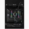 CORSAIR Atmintis 64GB DDR4 (4 x 16GB) DRAM 3200MHz C16 atminties rinkinys Vengeance RGB Pro SL juoda