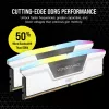 CORSAIR Memory 64GB DDR5 (2x32gb) Dram 5200mt/s CL40 atminties rinkinys Vengeance RGB balta