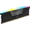 CORSAIR atmintis 192GB DDR5 RGB (4x48GB) DRAM 5200MT/s CL38 Vengeance atminties rinkinys – juodas