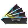 CORSAIR atmintis 192GB DDR5 RGB (4x48GB) DRAM 5200MT/s CL38 Vengeance atminties rinkinys – juodas