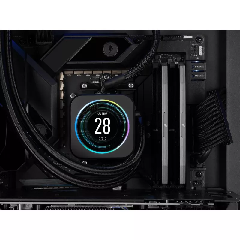 CORSAIR atmintis 64 GB – DDR5 (2 x 32 GB) DRAM 5200 MT/s CL40 AMD EXPO ir Intel XMP atminties rinkinys Vengeance