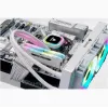 CORSAIR atmintis 64GB DDR4 (4 x 16GB) DRAM 3200MHz C16 atminties rinkinys Vengeance RGB Pro SL White