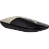 HP Z3700 Gold belaidė pelė, ambidekstrinė, optinė, RF belaidė, 1200 DPI, auksinė