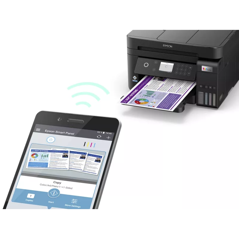 Epson EcoTank ET-3850 rašalinis A4 4800 x 1200 DPI 33 ppm Wi-Fi