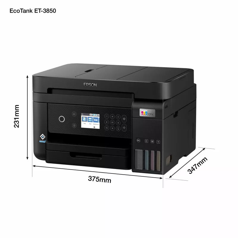 Epson EcoTank ET-3850 rašalinis A4 4800 x 1200 DPI 33 ppm Wi-Fi
