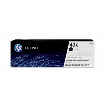 HP 43X didelės talpos juoda Originali LaserJet tonerio kasetė, 30000 puslapių, juoda, 1 vnt.