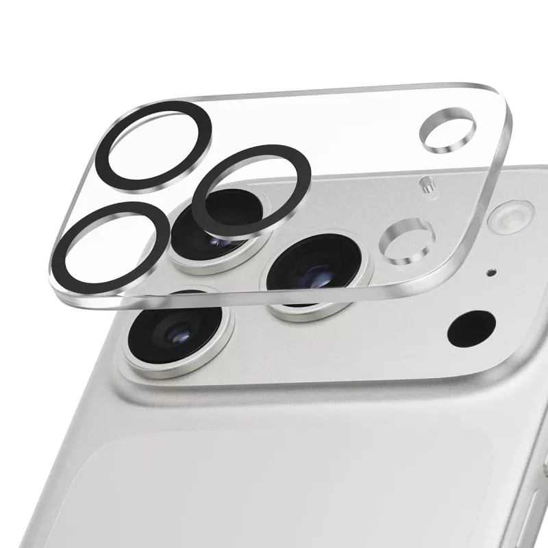 Fotoaparato objektyvo apsauga PanzerGlass iPhone 17 Pro atspari įbrėžimams ir smūgiams