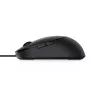 DELL Pro laidinė pelė - MS3220 - juoda, ambidekstrinė, lazerinė, USB Type-A, 3200 DPI, 2 ms, juoda