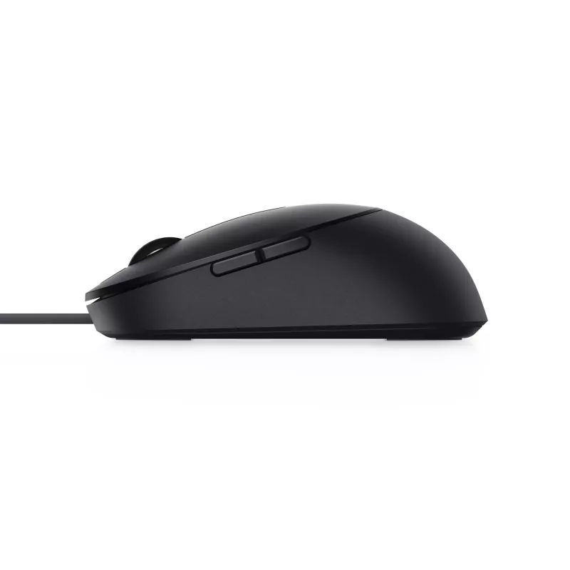 DELL Pro laidinė pelė - MS3220 - juoda, ambidekstrinė, lazerinė, USB Type-A, 3200 DPI, 2 ms, juoda