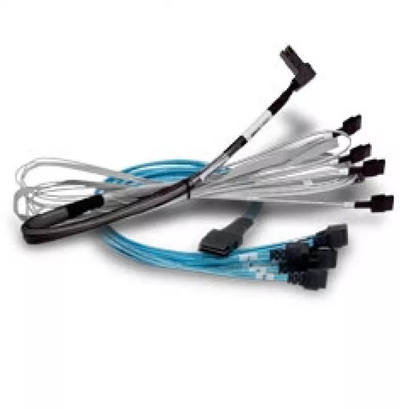 SAS kabelis BROADCOM 05-60007-00 — 1 m, x8 SFF-8654 į x8 SFF-8654