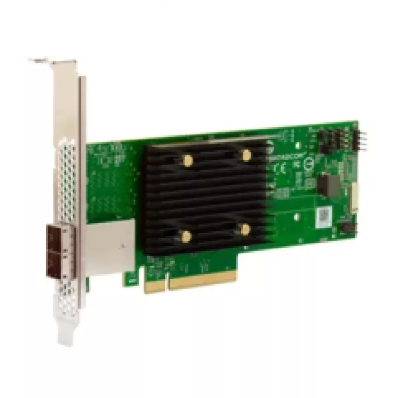 BROADCOM Hba 9500-8e Tri-mode - Saugojimo valdiklis - SATA 6gb/s / SAS 12gb/s / Pcie 4.0 (nvme) - Pcie 4.0 X8