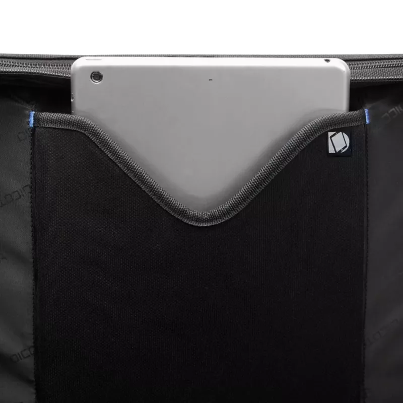 DICOTA Eco Top Traveler Pro - 15-17,3 col. nešiojamojo kompiuterio dėklas - juodas / 1680d RPET poliesteris