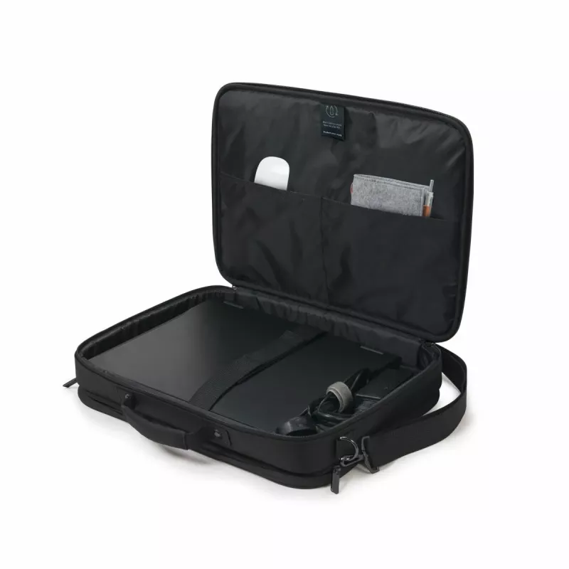 DICOTA Eco Multi Plus Base - 15-17,3 col. nešiojamojo kompiuterio dėklas - juodas / 300d Rpet poliesteris