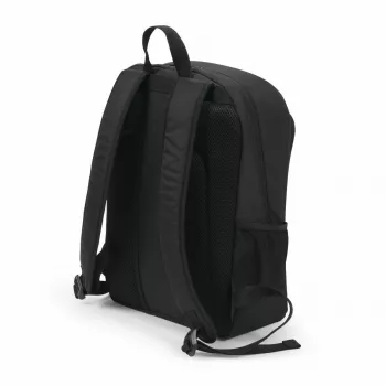 DICOTA Eco Backpack Base – 15–17,3″ nešiojamojo kompiuterio kuprinė – juoda / 300D RPET poliesteris