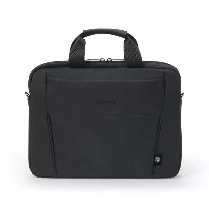 DICOTA Eco plonas Case Base - 15-15,6 col. nešiojamojo kompiuterio dėklas - juodas / 300d RPET poliesteris