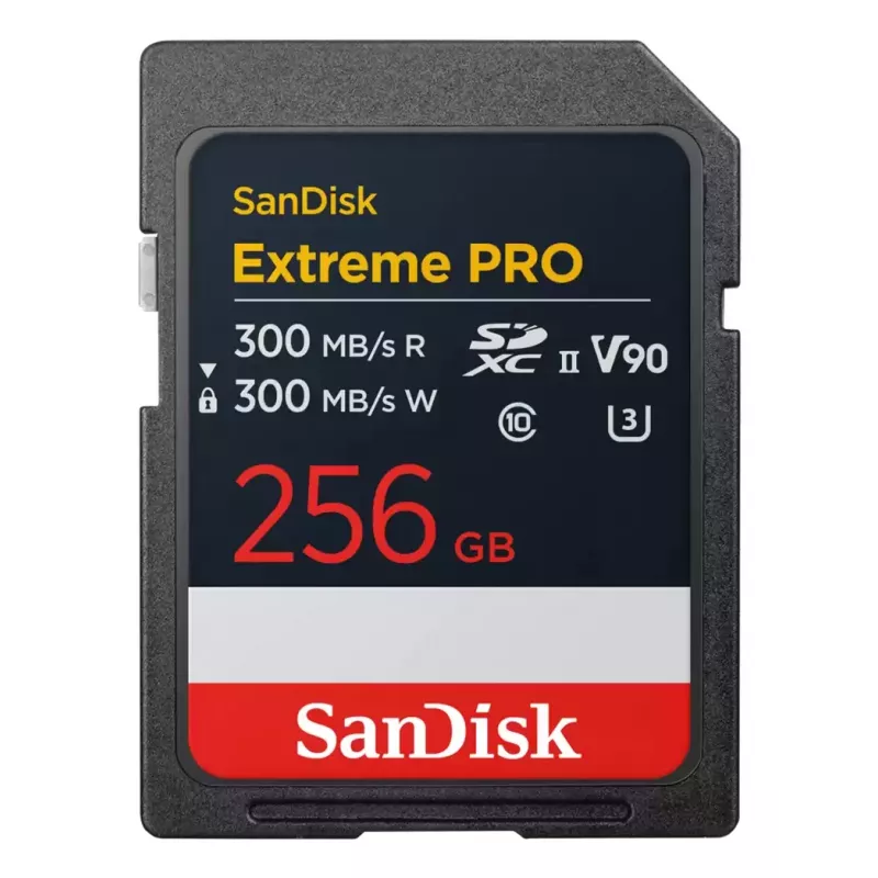 Flash Memory SanDisk Extreme PRO 256GB UHS-II SDSDXDM-256G-GN4IN