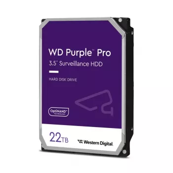 WESTERN DIGITAL Kietasis diskas - Wd Purple Pro WD221PURP - 22 TB - SATA 6 Gb/s - 3,5 inch - 7200 aps./min. - 512 MB talpykla