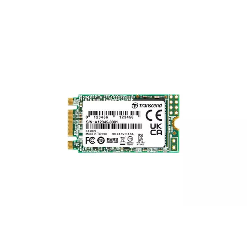 TRANSCEND SSD Mts425s 250GB M.2 2242 SATA Ill 6gb/s 3D Nand-flash