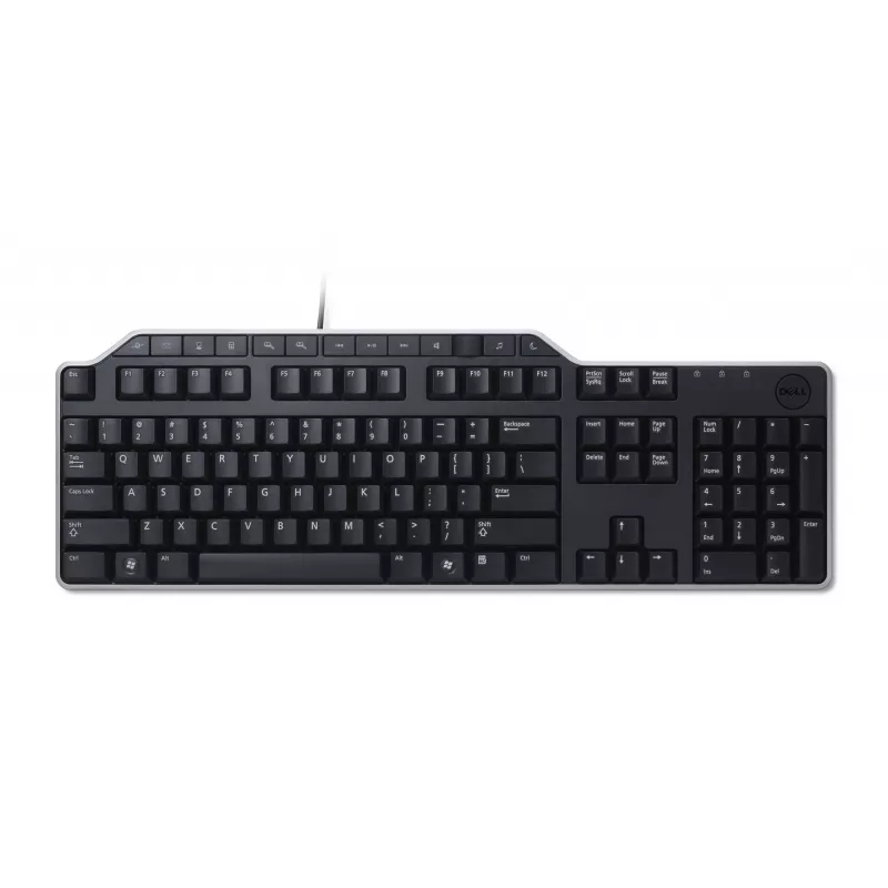 DELL KB522 klaviatūra Universali USB QWERTZ German Juoda