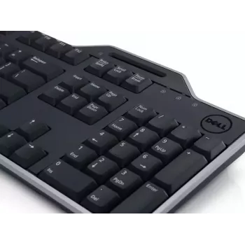 Klaviatūra DELL KB813 Universal USB QWERTZ German Juoda