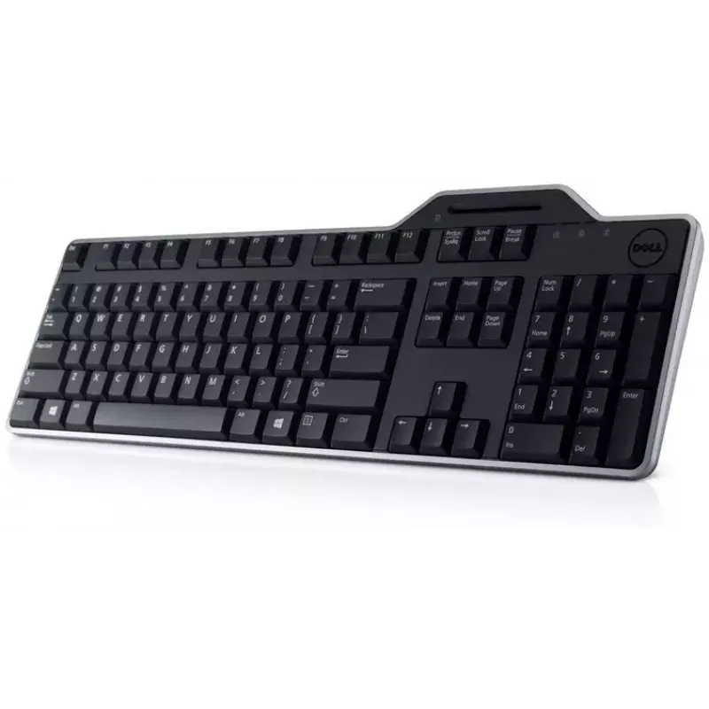Klaviatūra DELL KB813 Universal USB QWERTZ German Juoda