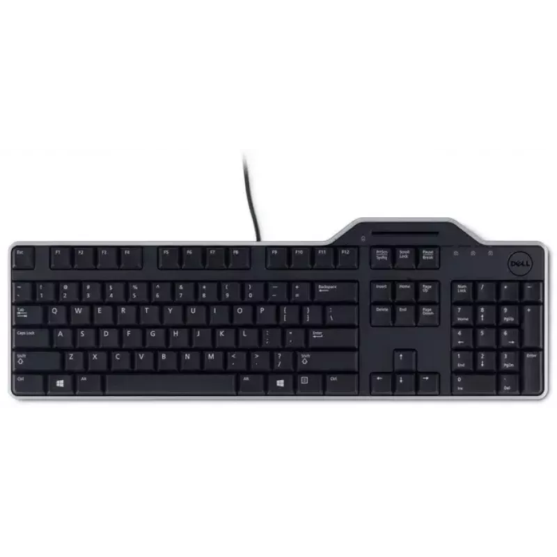 Klaviatūra DELL KB813 Universal USB QWERTZ German Juoda