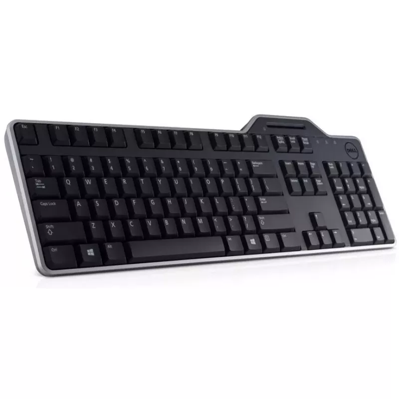 Klaviatūra DELL KB813 Universal USB QWERTZ German Juoda