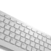DELL KM5221W-WH Klaviatūra ir pelė, biuro RF belaidė, QWERTZ vokiškas išdėstymas, balta