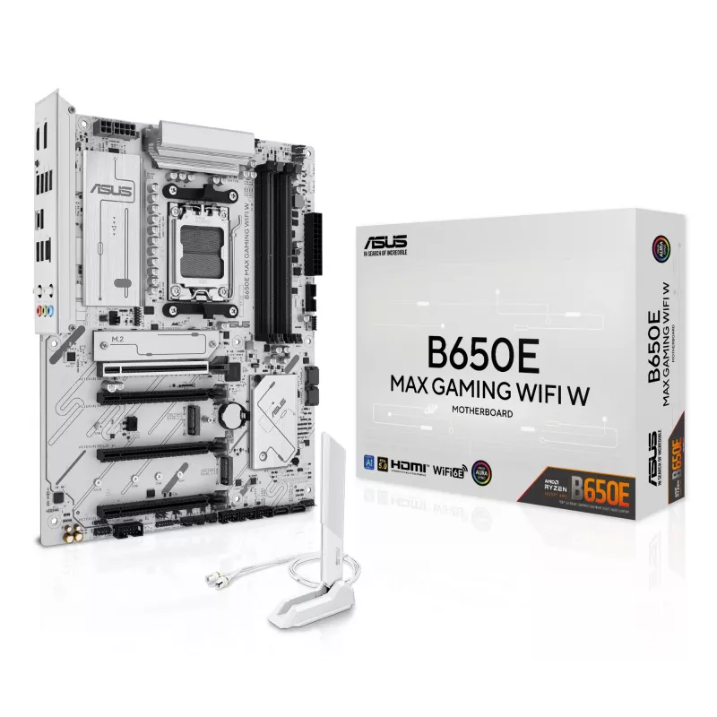 Motininė plokštė ASUS B650E MAX GAMING WIFI W AMD B650 lizdas AM5 ATX