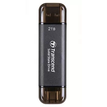 TRANSCEND Esd310c - 2TB Nešiojamasis SSD - USB Type-A / USB Type-C