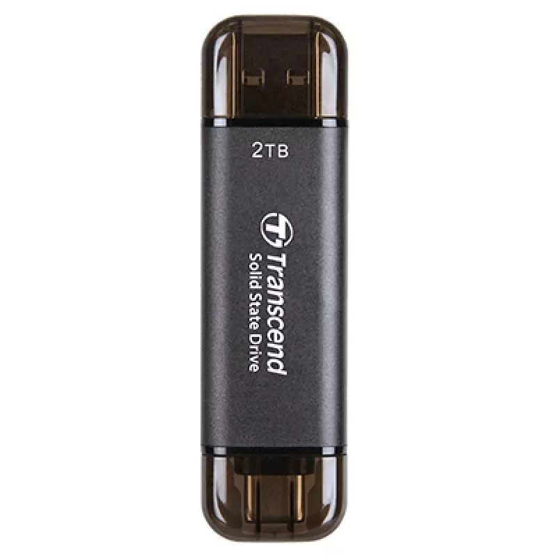 TRANSCEND Esd310c - 2TB Nešiojamasis SSD - USB Type-A / USB Type-C
