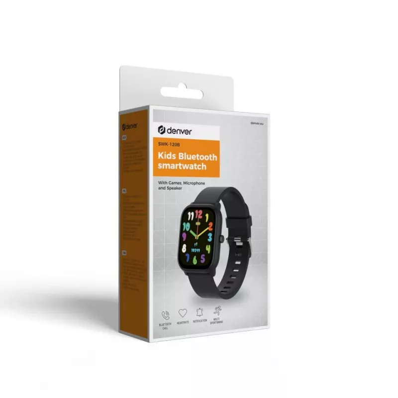 DENVER ELECTRONICS Smartwatch Swk-120 Juoda
