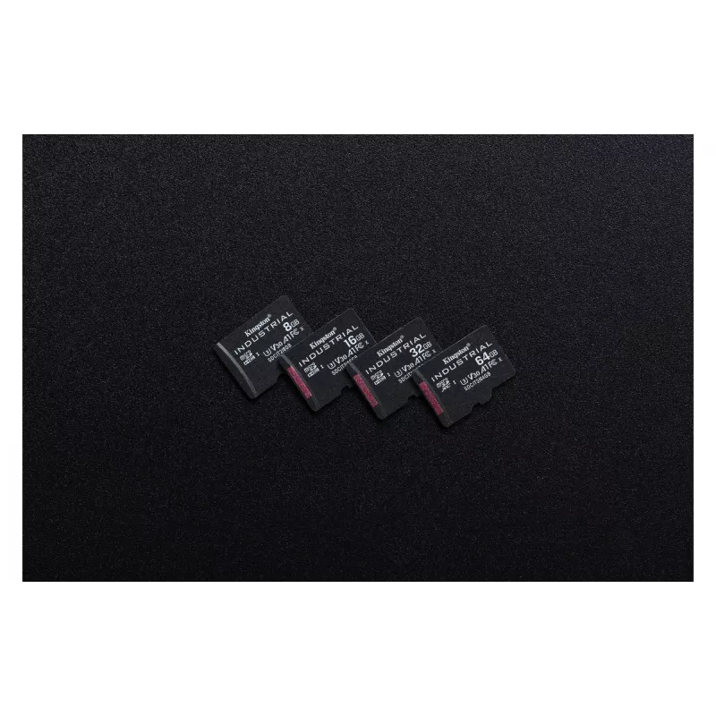 Kingston Technology 16GB microSDHC Industrial C10 A1 pSLC kortelė su SD adapteriu