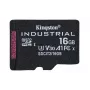 Kingston Technology 16GB microSDHC Industrial C10 A1 pSLC Card viena pakuotė be adapterio