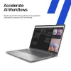 HP ZBook 8 G1ak Copilot+ PC AMD Ryzen AI 7 PRO 35,6 cm (14 colių) WQXGA 64 GB DDR5-SDRAM Wi-Fi 7 (802.11be) Windows 11 Pro AI darbo stotis, AI asmeninis kompiuteris