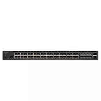 Valdomas L2/L3 komutatorius Lancom Systems LANCOM XS-3550YUP — 48× RJ-45 10G, PoE, 1U, 32000 MAC