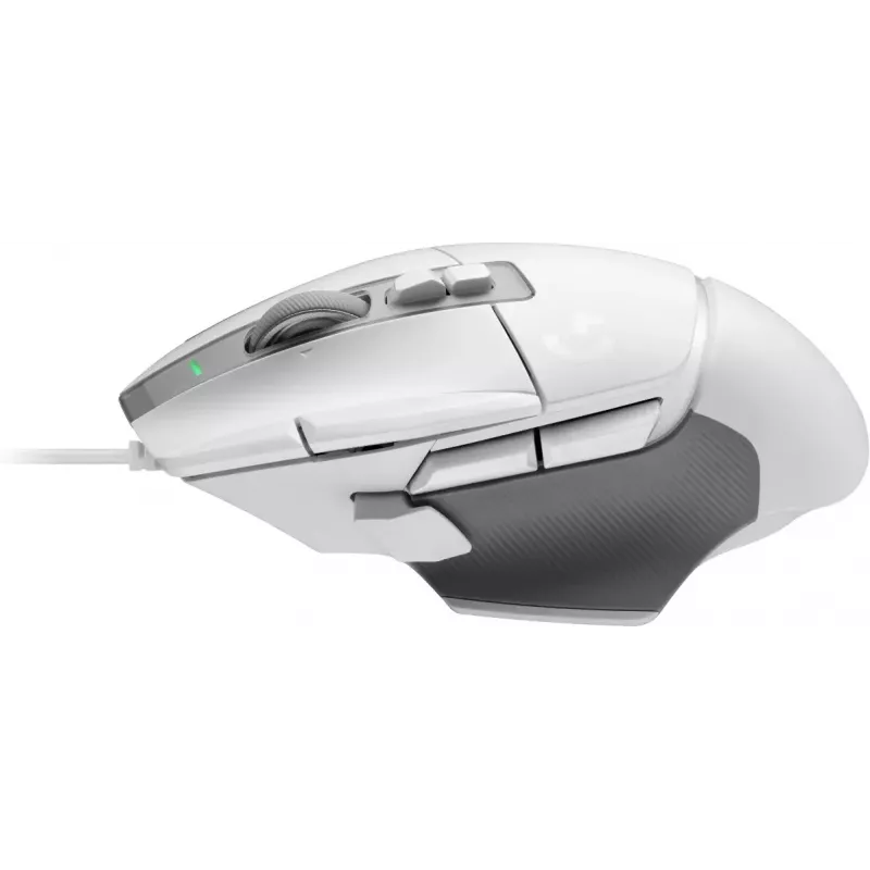 LOGITECH G502 X žaidimų pelė - USB - balta