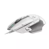 LOGITECH G502 X žaidimų pelė - USB - balta