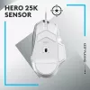 LOGITECH G502 X žaidimų pelė - USB - balta