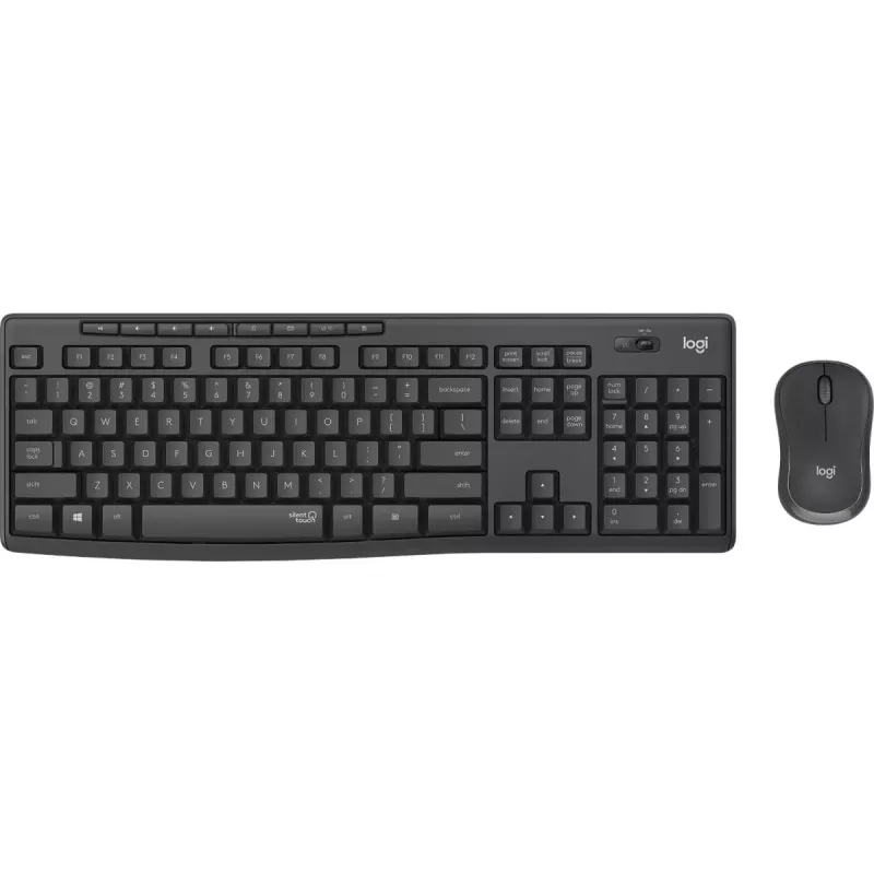 LOGITECH Mk295 Silent Wireless Combo Graphite Cesky Qwertz