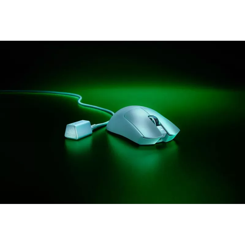 RAZER Viper V3 Pro žaidimų pelė – Belaidė / Laidinė – Balta