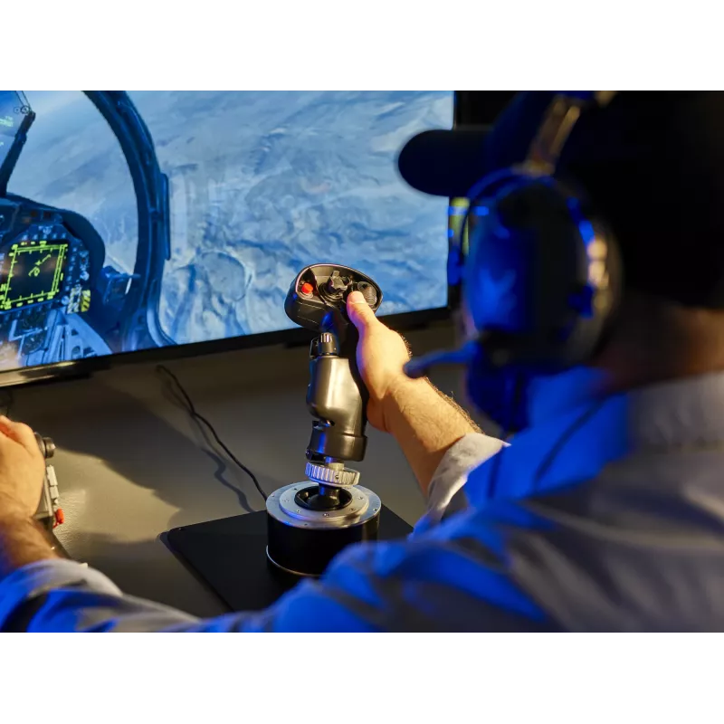 Thrustmaster F/A-18C Hornet HOTAS juodas vairasvirtė