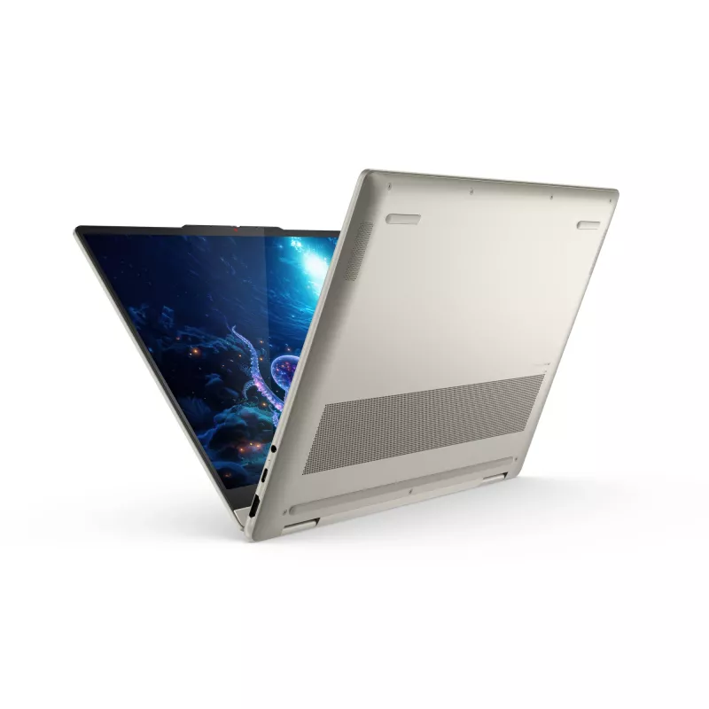 Lenovo Yoga 7 2-in-1 14AKP10 Copilot+ PC AMD Ryzen™ AI 7 350 Hybrid (2-in-1) 35,6 cm (14 col.) Liečiamas 2.8K 16 GB LPDDR5x-SDRAM 1 TB SSD Wi-Fi 7 (802.11be) Windows 11 Home German Pilka