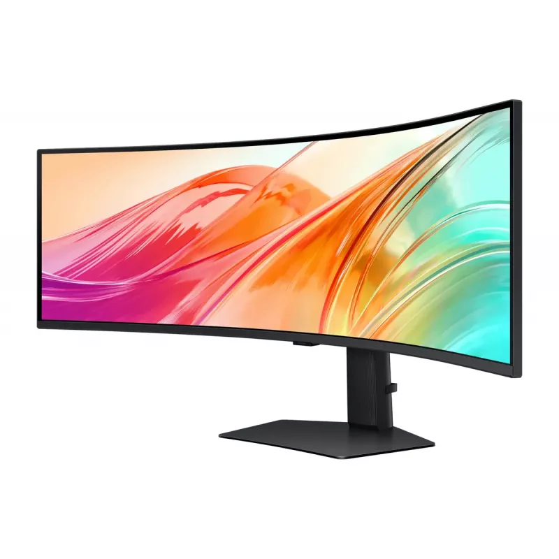 Samsung S95UC kompiuterio monitorius 124,5 cm (49 colių) 5120 x 1440 pikselių Dual QHD LCD juodas