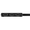Targus ACH114EU sąsajos šakotuvas USB 2.0 480 Mbit/s Juoda